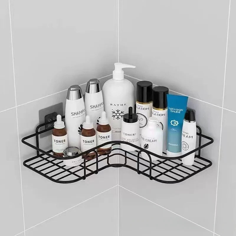 Étagère d'Angle Murale pour Salle de Bain