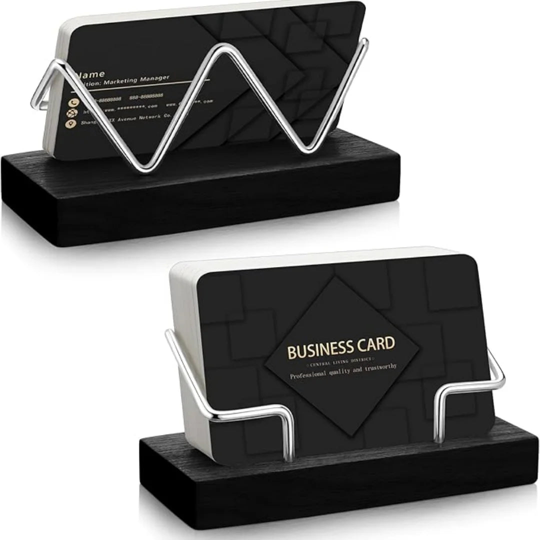 Porte-Cartes de Visite en Bois