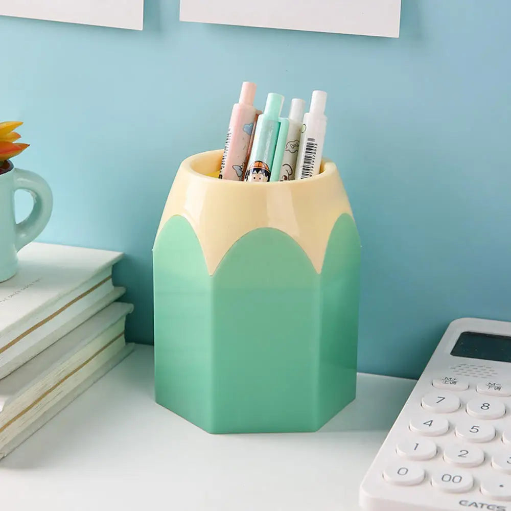 Pot à Crayons en Bois