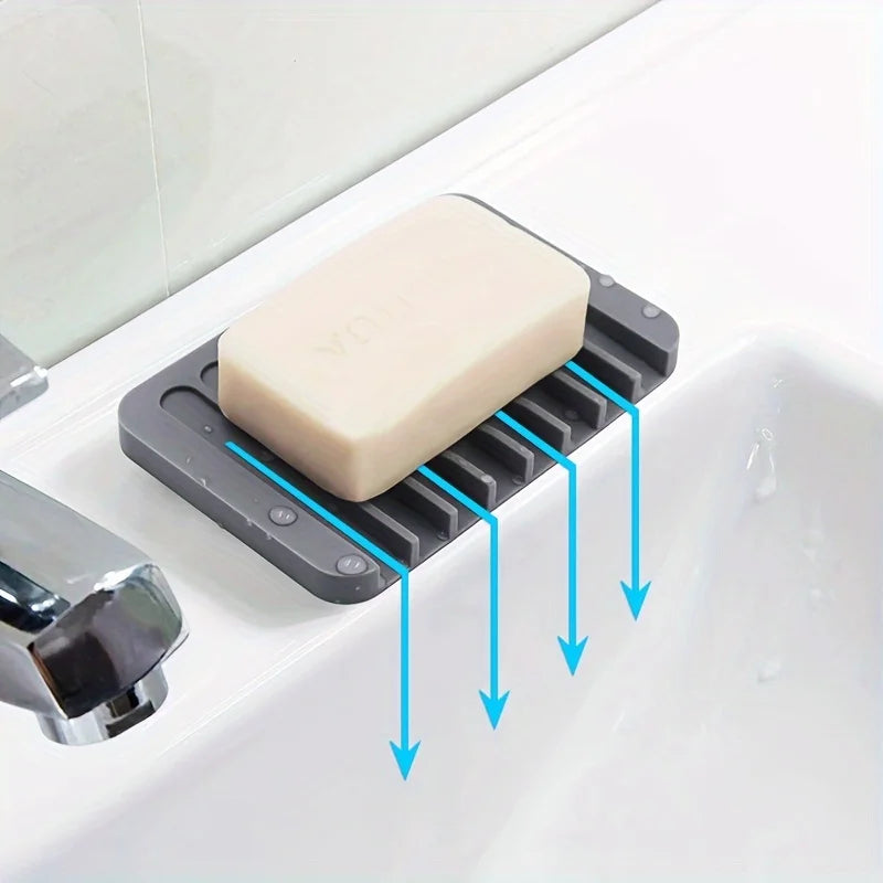 Porte-Savon Drainant en Silicone