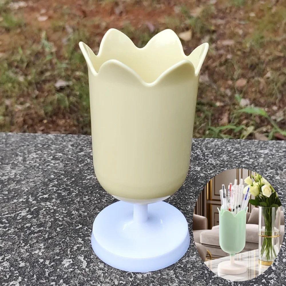 Pot à Crayons en Bois