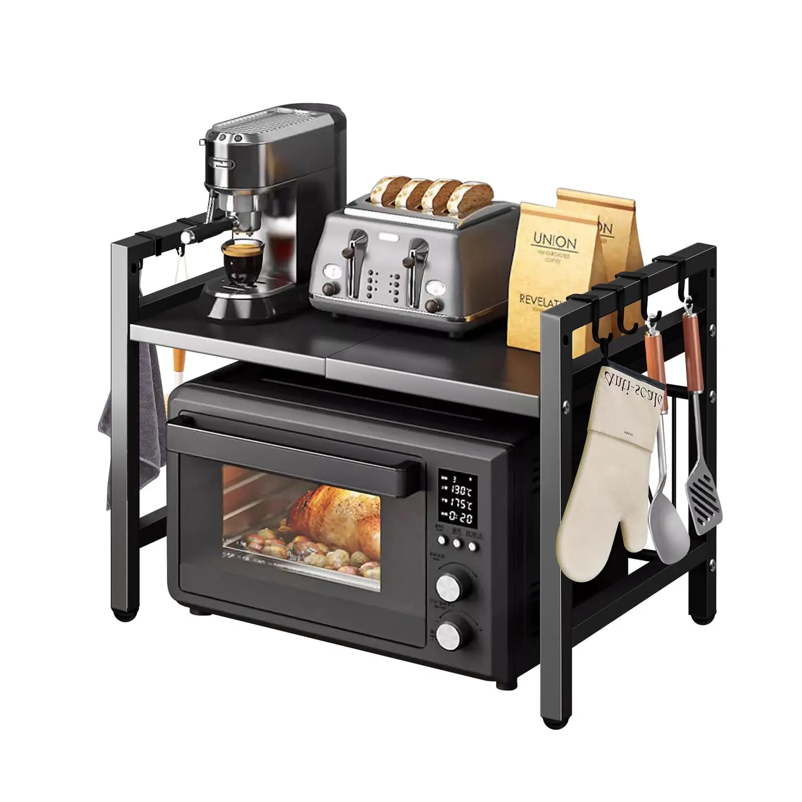 Étagère de Rangement Extensible pour Cuisine