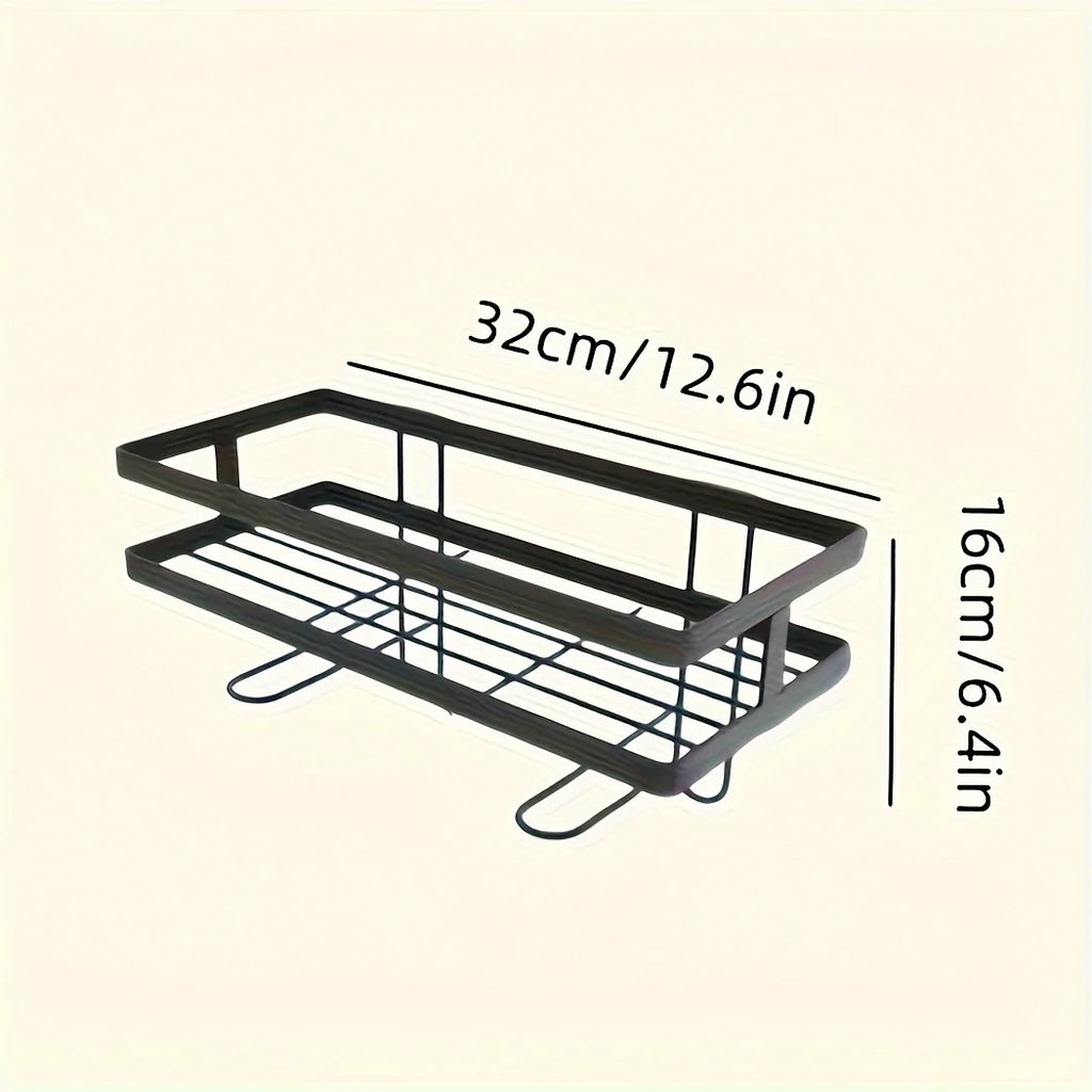 Étagère de Rangement WC Sans Perçage