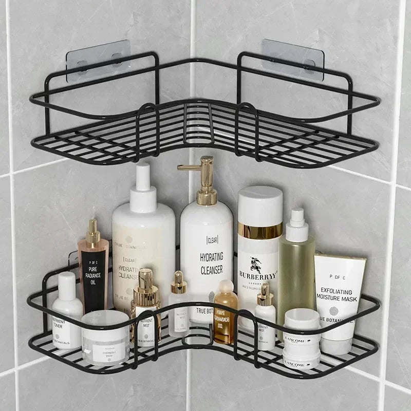 Étagère d'Angle Murale pour Salle de Bain