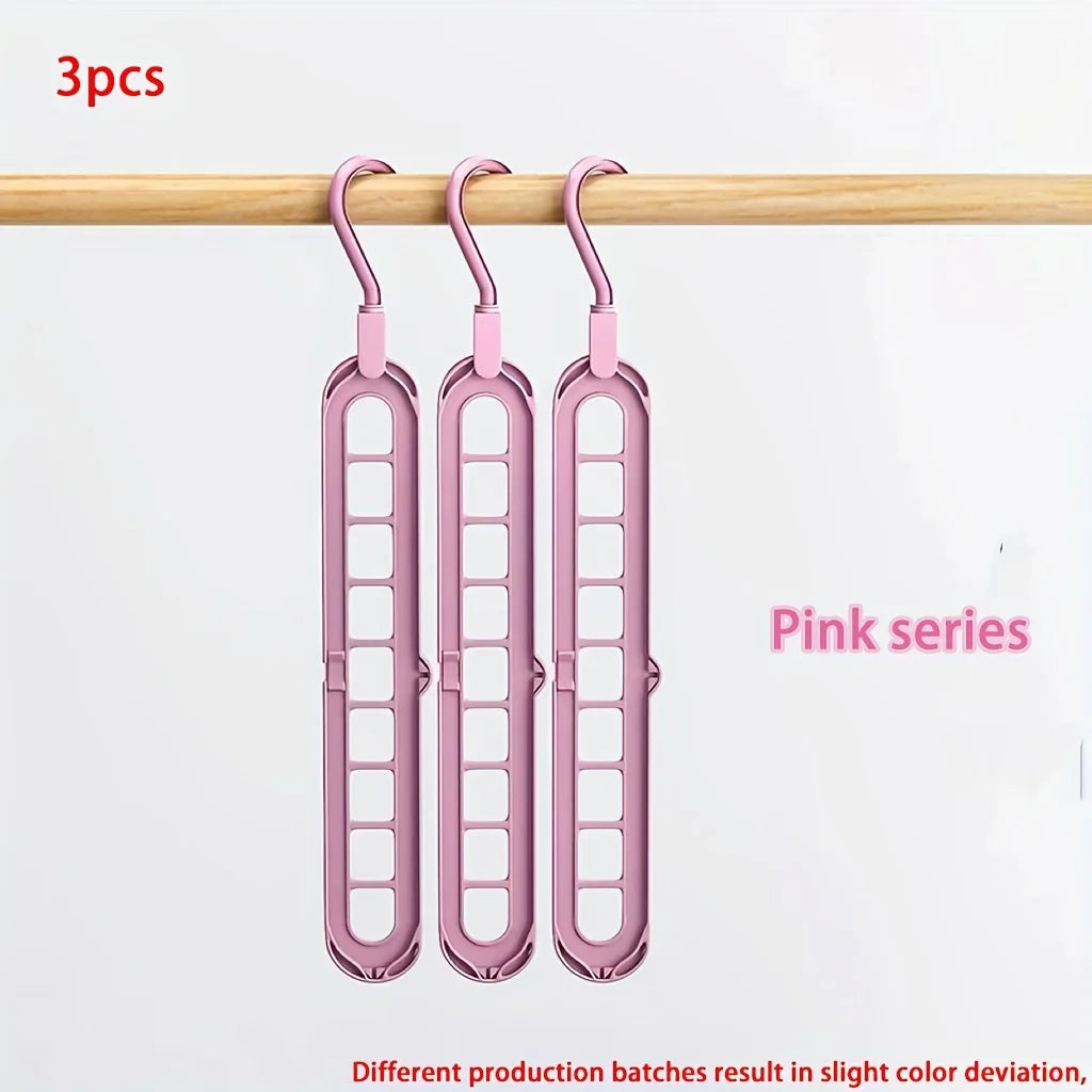Cintres Gain de Place Pliables (Lot de 3)