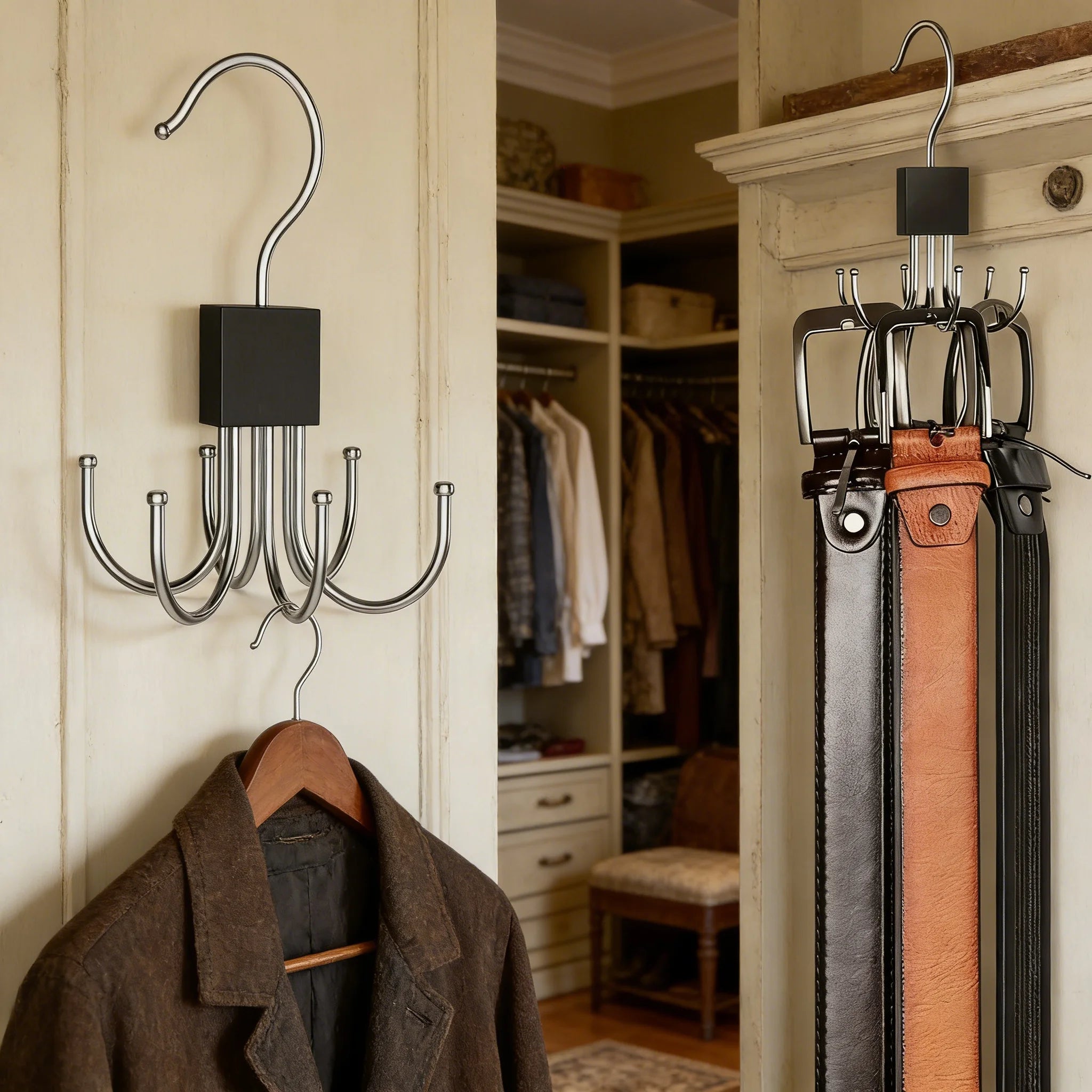 Porte-Ceintures Rotatif 360°