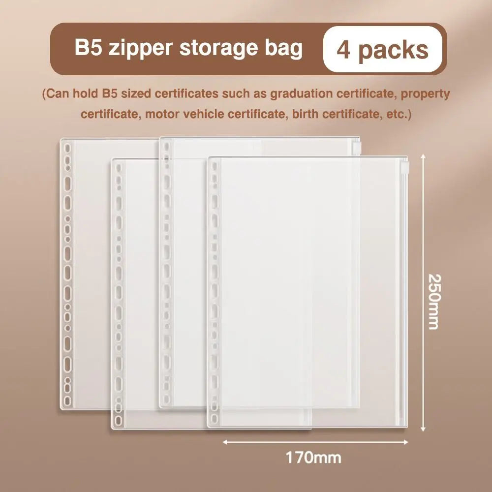 Classeur de Rangement Multifonction A4/A5/B5